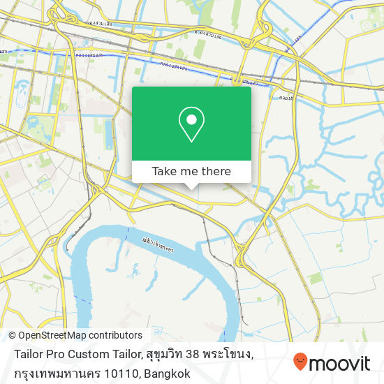 Tailor Pro Custom Tailor, สุขุมวิท 38 พระโขนง, กรุงเทพมหานคร 10110 map