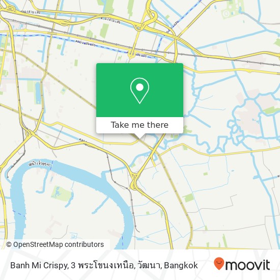 Banh Mi Crispy, 3 พระโขนงเหนือ, วัฒนา map