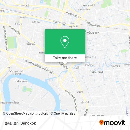 อุดมเอก map
