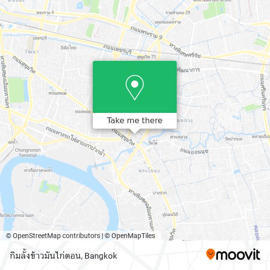 กิมลั้งข้าวมันไก่ตอน map