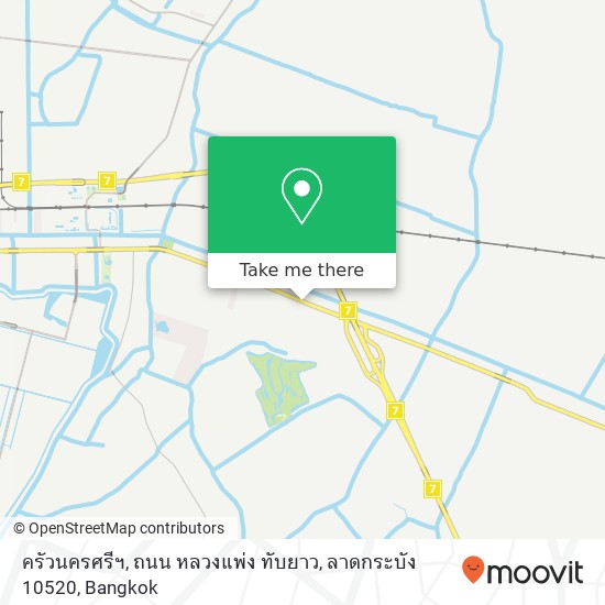 ครัวนครศรีฯ, ถนน หลวงแพ่ง ทับยาว, ลาดกระบัง 10520 map