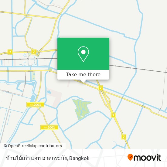 บ้านไม้เก่า แอท ลาดกระบัง map