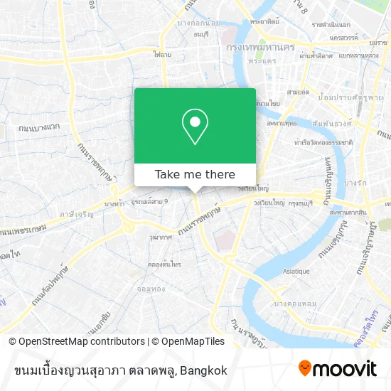 ขนมเบื้องญวนสุอาภา ตลาดพลู map