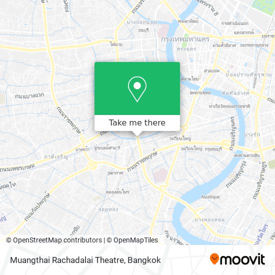 Muangthai Rachadalai Theatre map