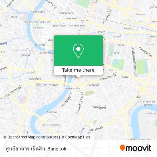 ศูนย์อาหาร เลิดสิน map