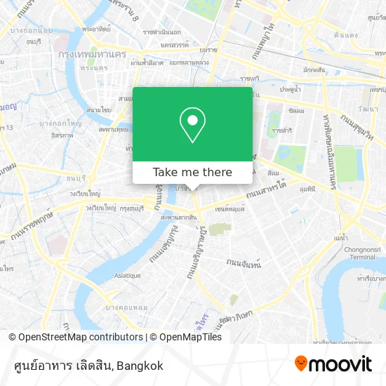 ศูนย์อาหาร เลิดสิน map