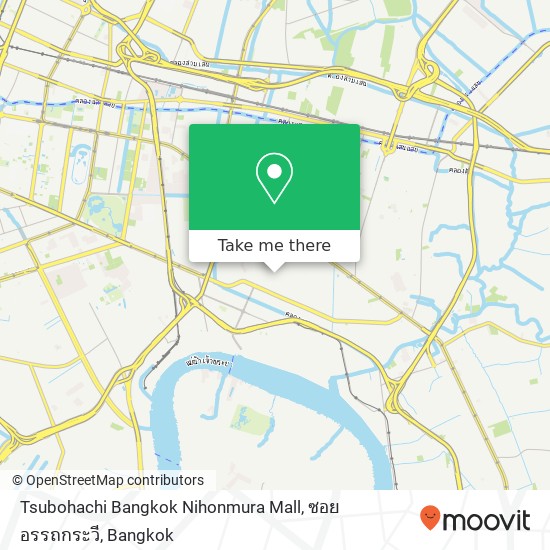 Tsubohachi Bangkok Nihonmura Mall, ซอยอรรถกระวี map