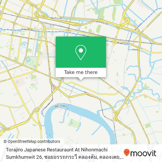 Torajiro Japanese Restauraunt At Nihonmachi Sumkhumwit 26, ซอยอรรถกระวี คลองตัน, คลองเตย map