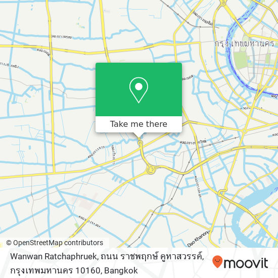 Wanwan Ratchaphruek, ถนน ราชพฤกษ์ คูหาสวรรค์, กรุงเทพมหานคร 10160 map