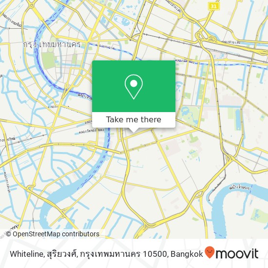 Whiteline, สุริยวงศ์, กรุงเทพมหานคร 10500 map