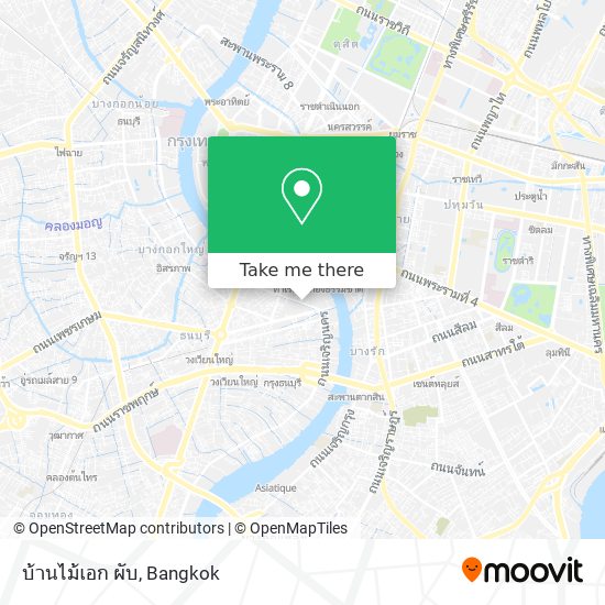 บ้านไม้เอก ผับ map