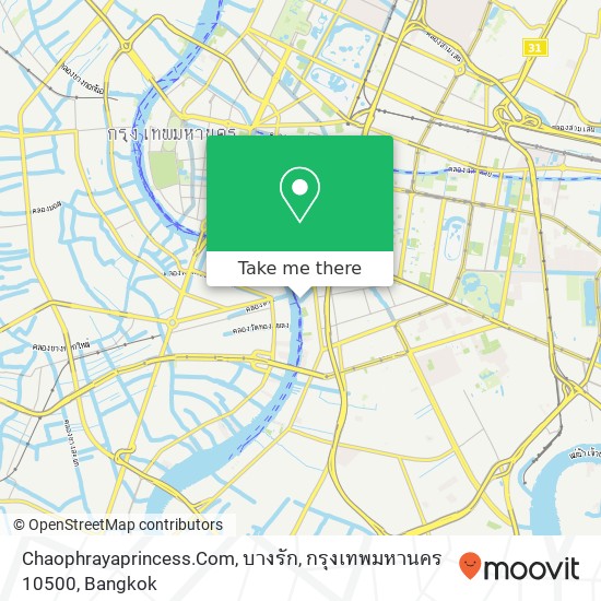 Chaophrayaprincess.Com, บางรัก, กรุงเทพมหานคร 10500 map
