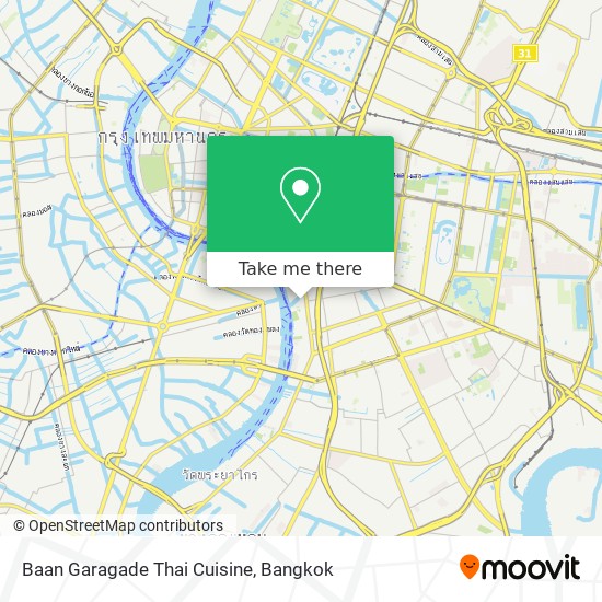 Baan Garagade Thai Cuisine map