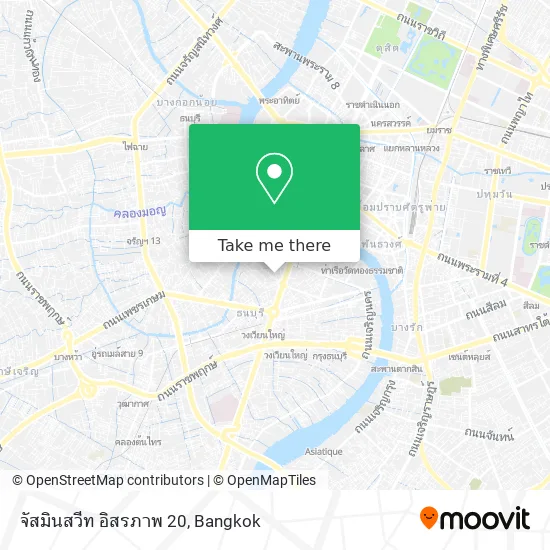 จัสมินสวีท อิสรภาพ 20 map