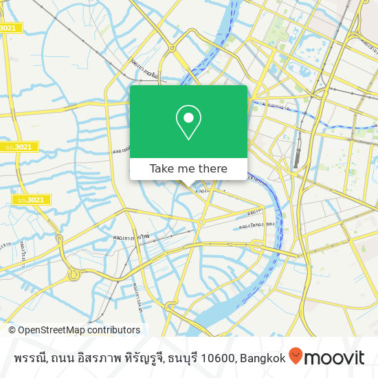 พรรณี, ถนน อิสรภาพ หิรัญรูจี, ธนบุรี 10600 map