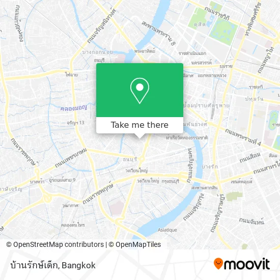 บ้านรักษ์เด็ก map