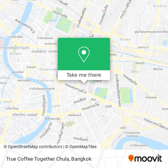 True Coffee Together Chula map