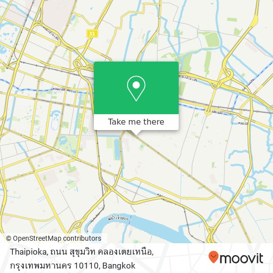 Thaipioka, ถนน สุขุมวิท คลองเตยเหนือ, กรุงเทพมหานคร 10110 map