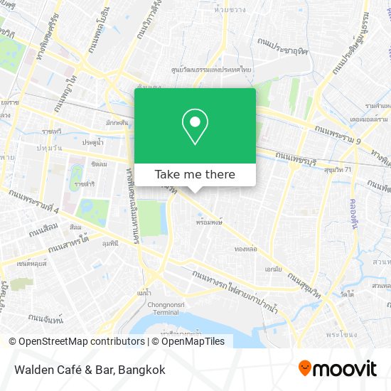 Walden Café & Bar map