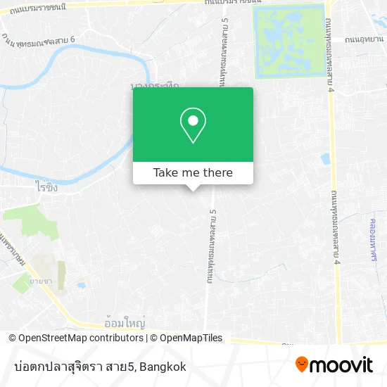 บ่อตกปลาสุจิตรา สาย5 map