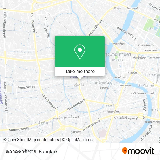 ตลาดชาติชาย map