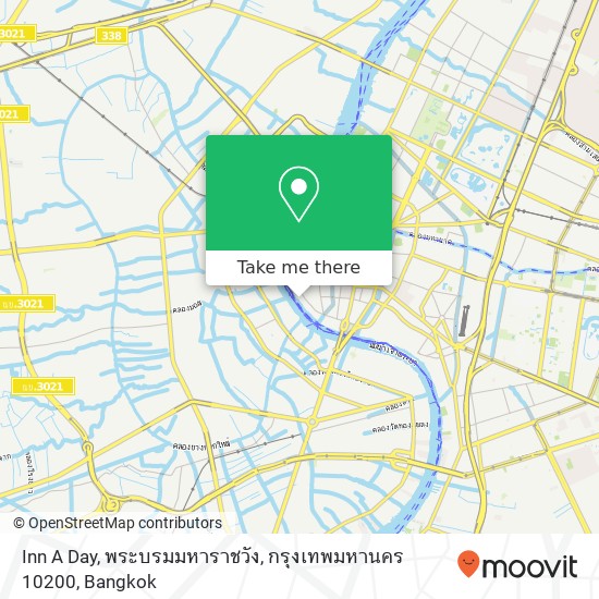 Inn A Day, พระบรมมหาราชวัง, กรุงเทพมหานคร 10200 map