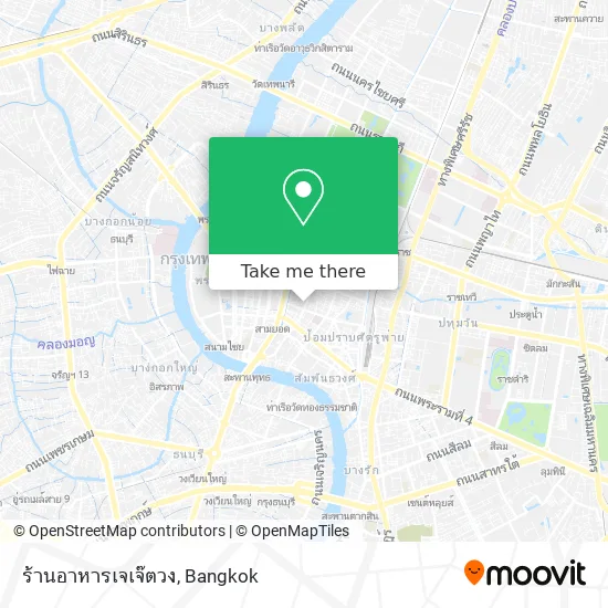 ร้านอาหารเจเจ๊ตวง map