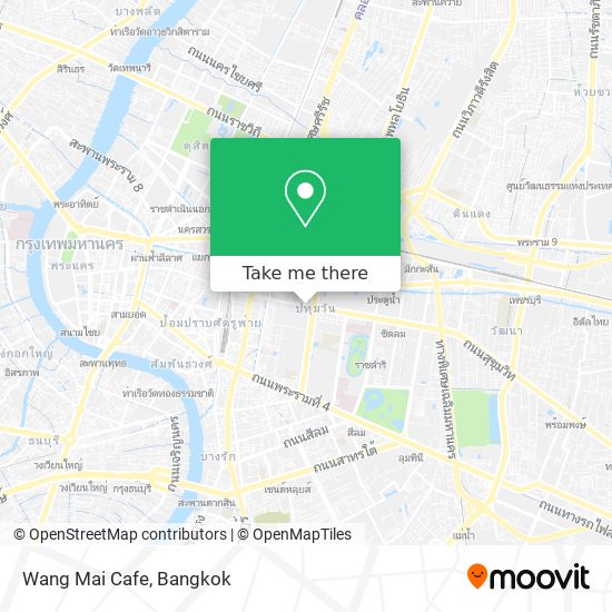 Wang Mai Cafe map