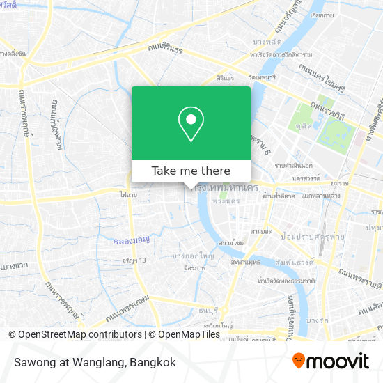 Sawong at Wanglang map