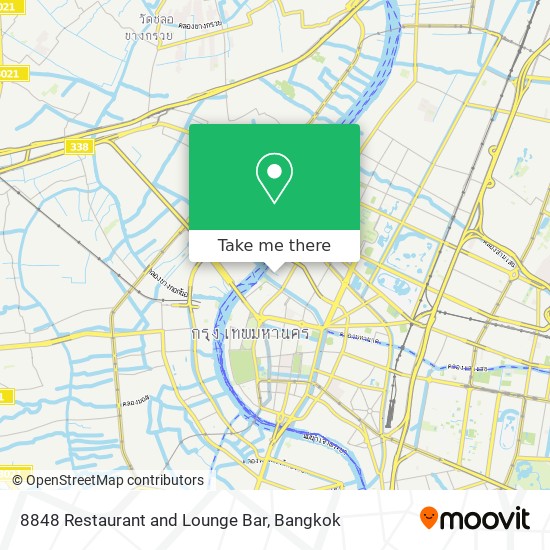 8848 Restaurant and Lounge Bar map