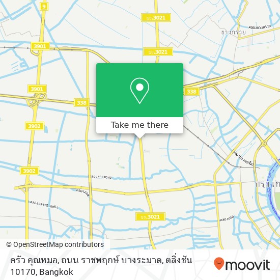 ครัว คุณหมอ, ถนน ราชพฤกษ์ บางระมาด, ตลิ่งชัน 10170 map