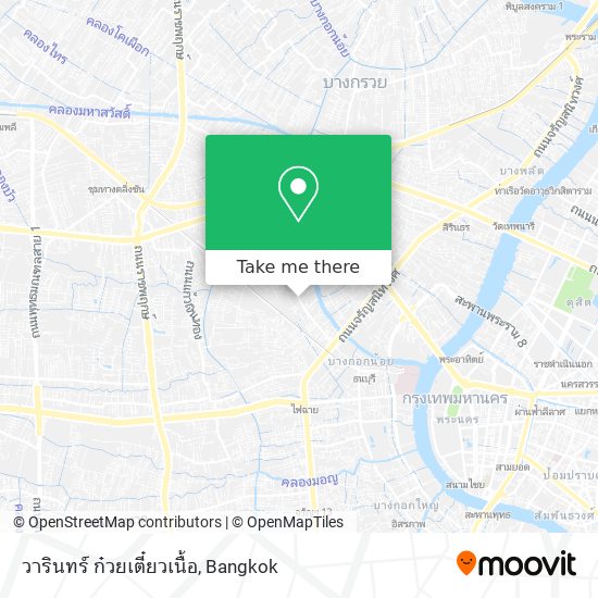 วารินทร์ ก๋วยเตี๋ยวเนื้อ map