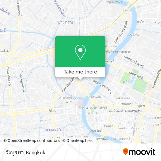 วังบูรพา map