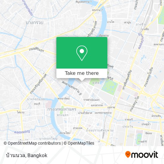 บ้านนวล map