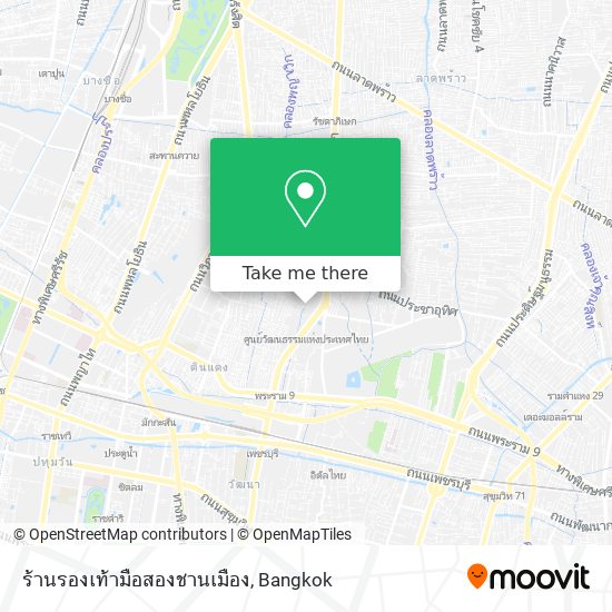 ร้านรองเท้ามือสองชานเมือง map