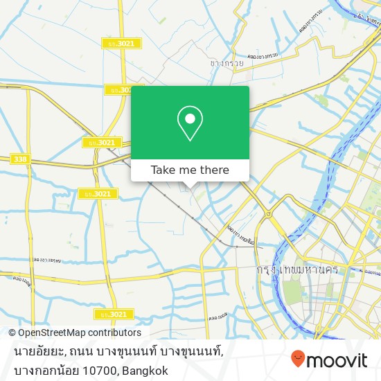 นายอัยยะ, ถนน บางขุนนนท์ บางขุนนนท์, บางกอกน้อย 10700 map