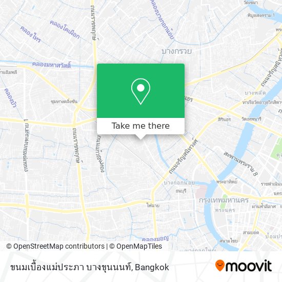 ขนมเบื้องแม่ประภา บางขุนนนท์ map