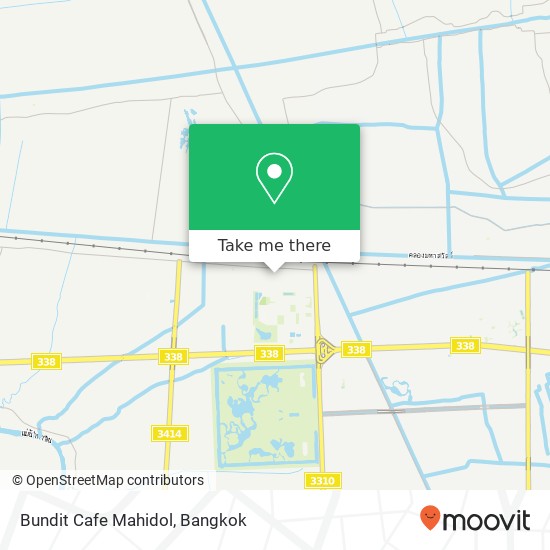Bundit Cafe Mahidol, ถนน ปัญญาแผ่นดิน ศาลายา, พุทธมณฑล map