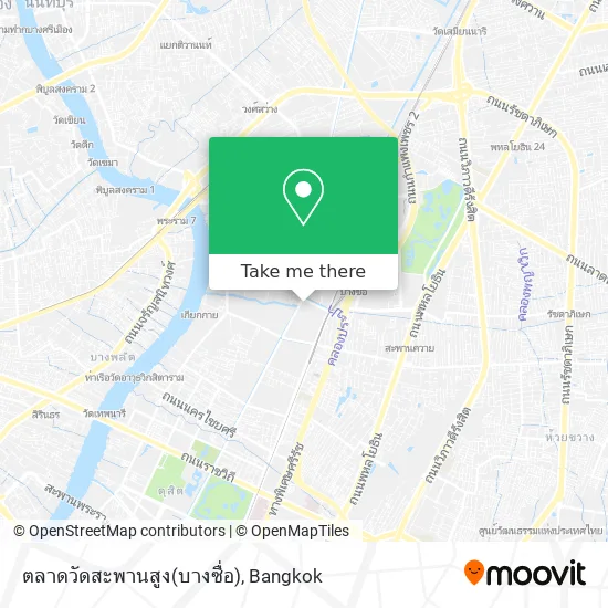 ตลาดวัดสะพานสูง(บางซื่อ) map
