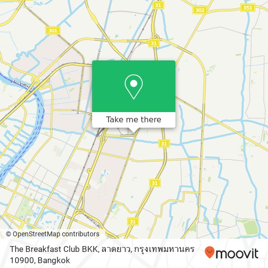 The Breakfast Club BKK, ลาดยาว, กรุงเทพมหานคร 10900 map