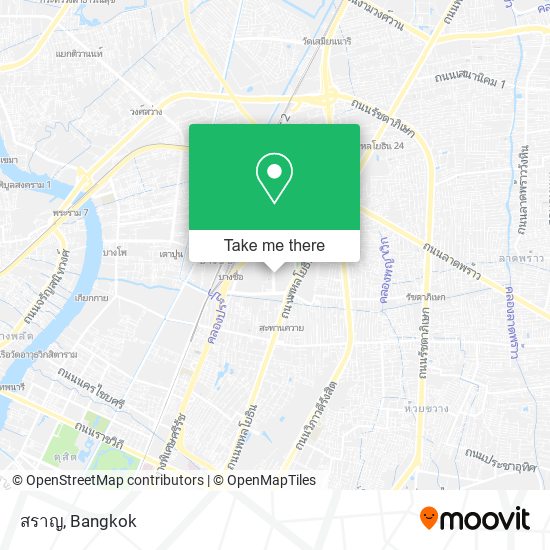 สราญ map