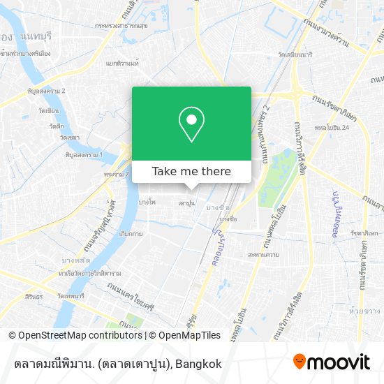 ตลาดมณีพิมาน. (ตลาดเตาปูน) map