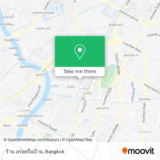 ร้าน อร่อยในบ้าน map