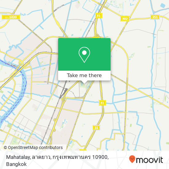 Mahatalay, ลาดยาว, กรุงเทพมหานคร 10900 map