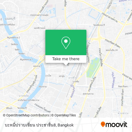 บะหมี่ปราบเซี่ยน ประชาชื่น8 map