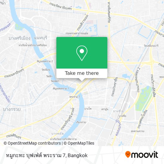 หมูกะทะ บุฟเฟ่ต์ พระราม 7 map