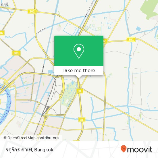 จตุจักร คาเฟ่, ลาดยาว, จตุจักร 10900 map