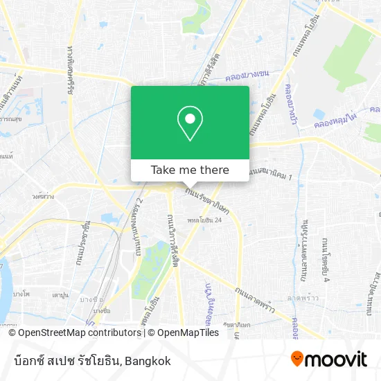 บ็อกซ์ สเปซ รัชโยธิน map