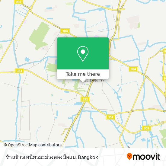 ร้านข้าวเหนียวมะม่วงสองมือแม่ map