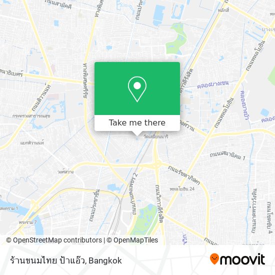 ร้านขนมไทย ป้าแอ๊ว map
